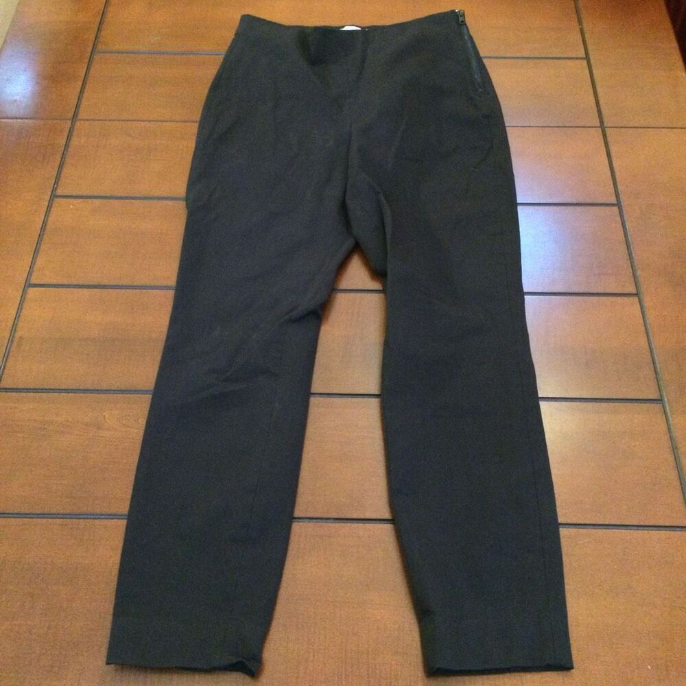 Everlane black pull on career pants 8